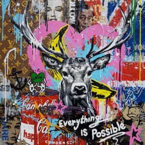 Yuvi - Everything is Possible 80x100 cm