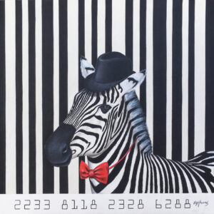 Ky Huang Prints Zebra-2-76x76_cm